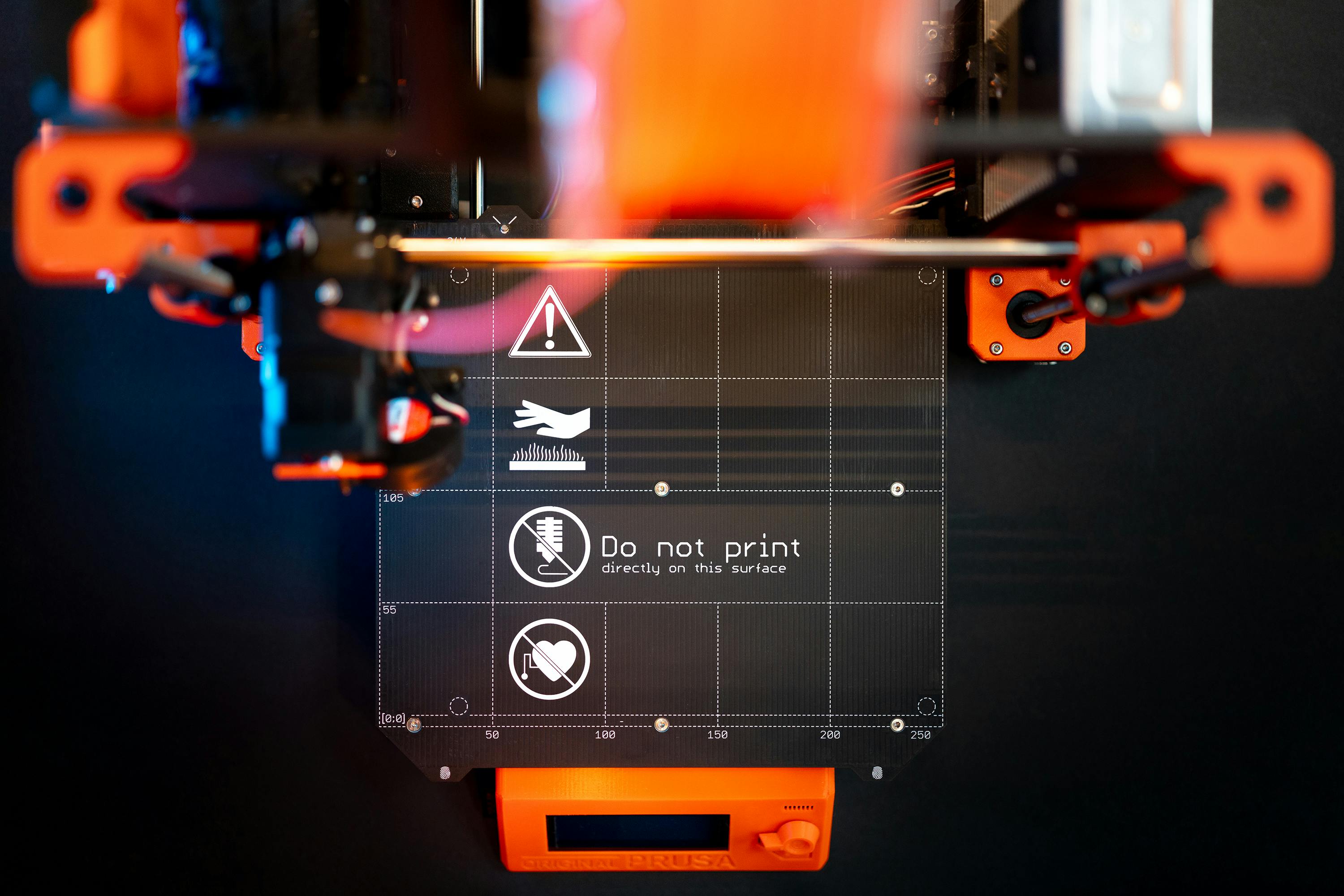 Impressora 3D em ação